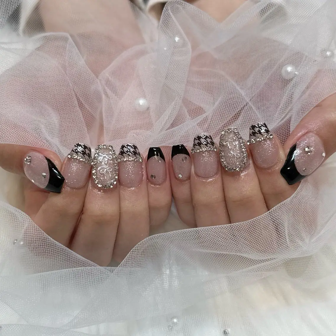 ネイル ハンドネイル 🧸原宿の美フォルム ネイリスト🧸いいだのネイルデザイン
