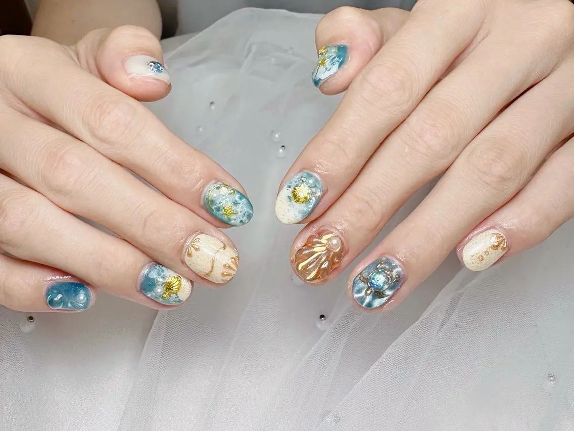 ネイル ハンドネイル Yuka Nail Salonのネイルデザイン