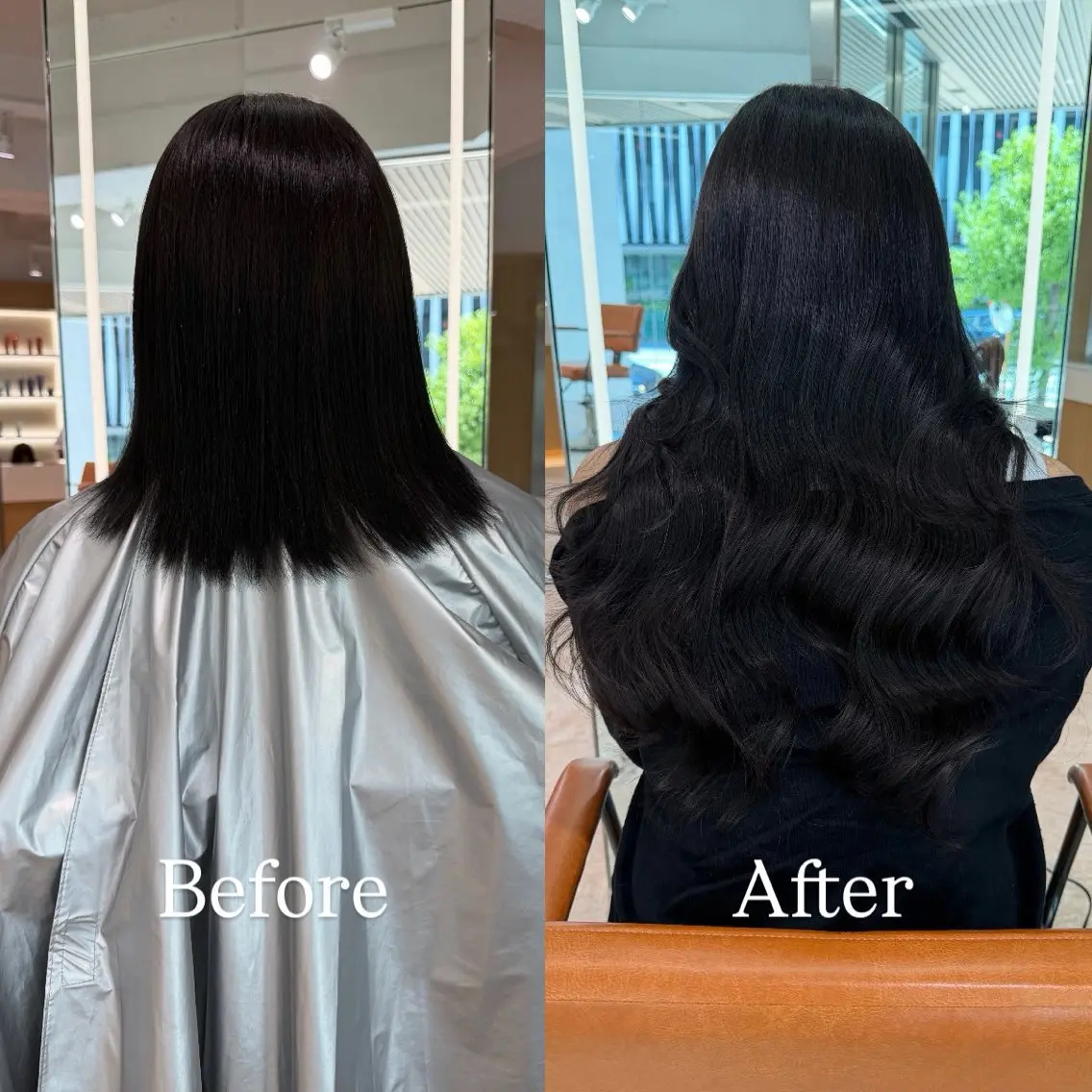 ロング カラー シールエクステ ハイトーンカラー エクステ ヘアカラー エクステ シールエクステ特化 ハイトーン、NANAのヘアスタイル
