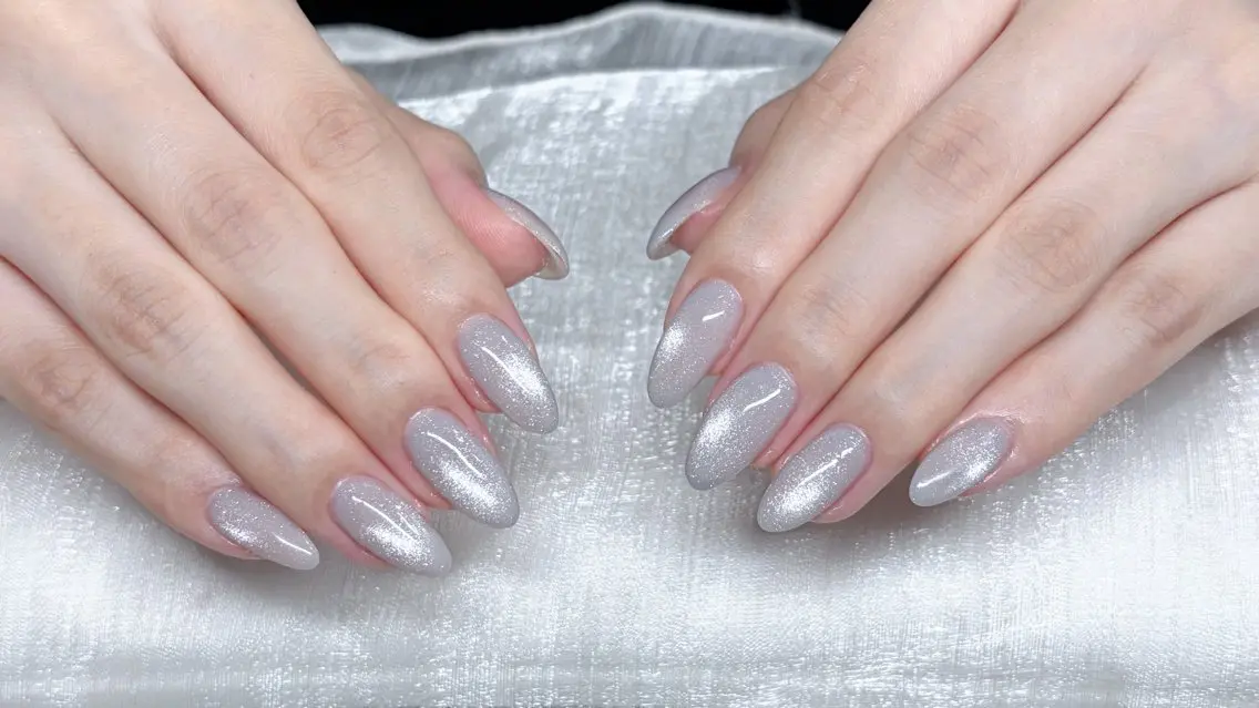 ネイル アートネイル ジェルネイル マグネットネイル Lu nailsalonのネイルデザイン
