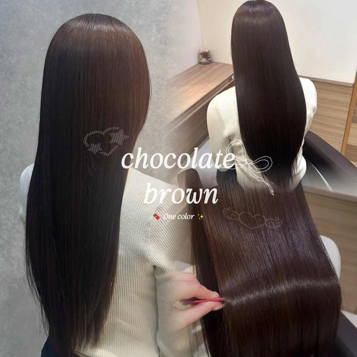 ロング カラー ヘアカラー 松岡蘭珠 /モデル募集中のヘアスタイル