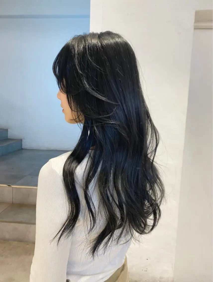 ロング カラー ヘアカラー ⭐️SORA⭐️ nail★colorのネイルデザイン