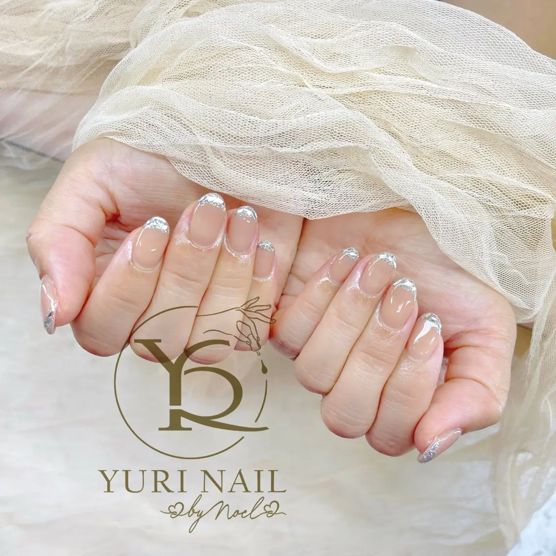ネイル チークネイル フットネイル フレンチネイル グラデーション キラキラネイル ハンドネイル フットネイル ハンドケア YURI Nail Funabashiのネイルデザイン
