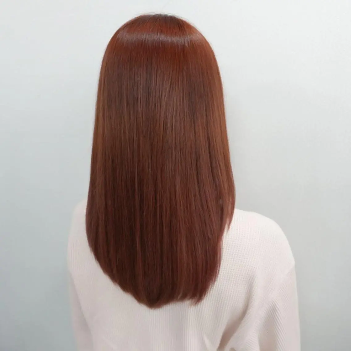 ロング カラー ブラウンカラー レッドカラー レッドブラウン ロング ❇️安達 優心❇️ レイヤー/艶髪特化のヘアスタイル