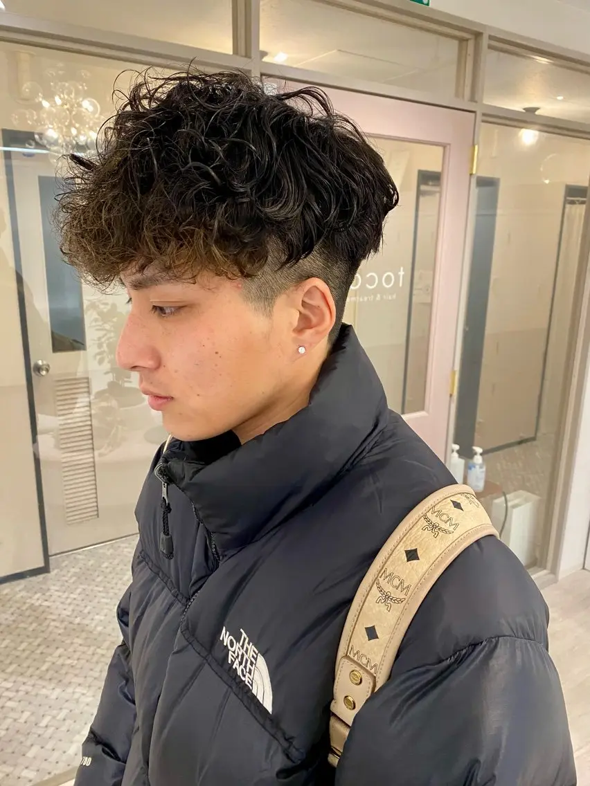 〈メンズ限定〉カット+パーマ+トリートメントの写真