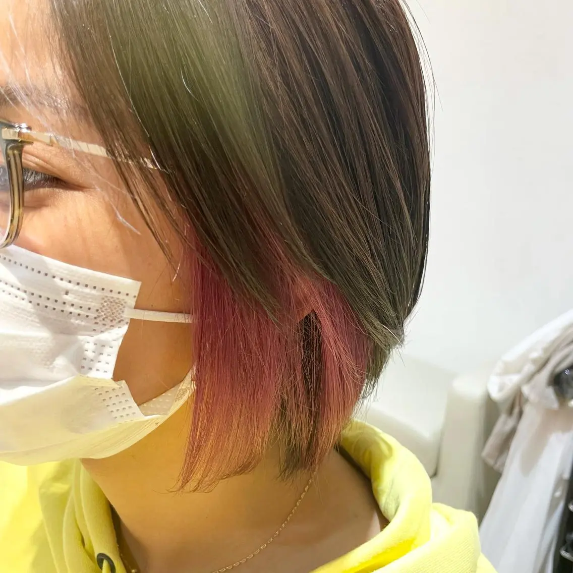 ショート 髪質改善 縮毛矯正 トリートメント 酸熱トリートメント MATISSE藤崎 渕上 ジュビアイのヘアスタイル