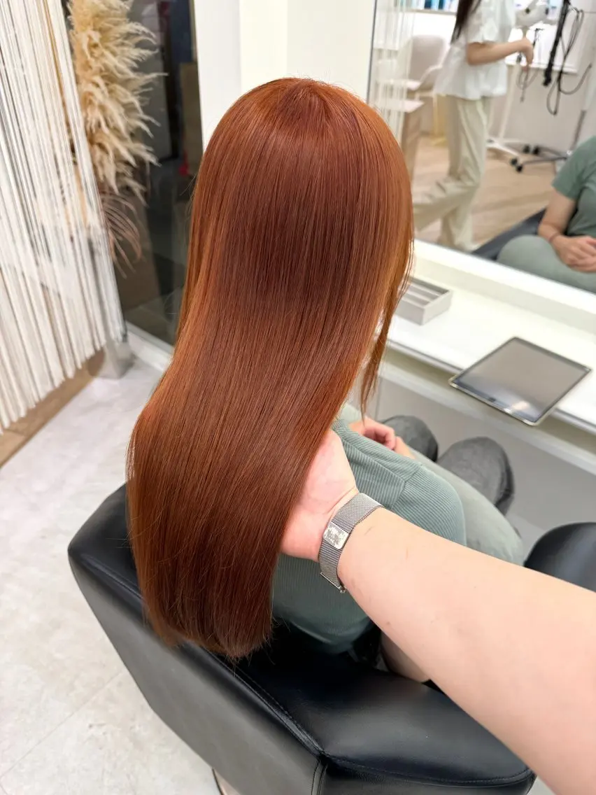 ロング カラー カット ヘアカラー NANO/ ブリーチ×レイヤーのヘアスタイル