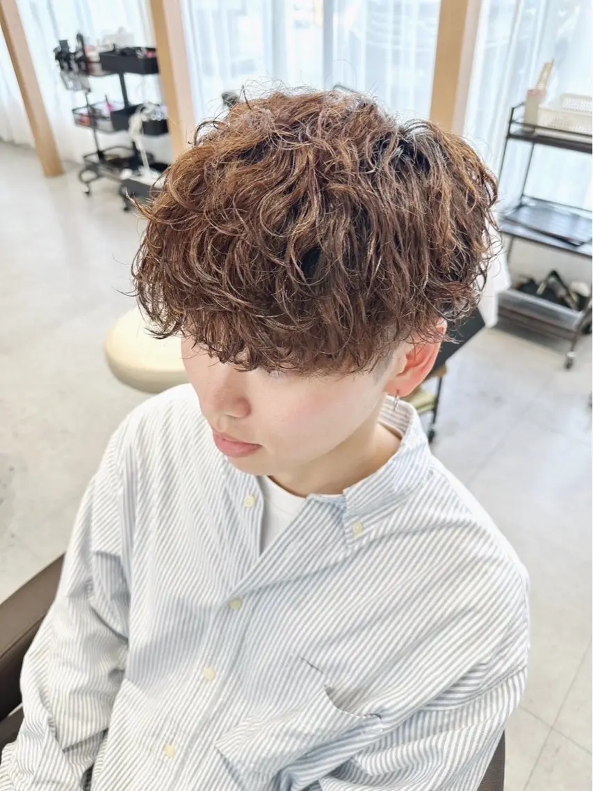 メンズ限定🌞似合わせカット✨+炭酸クレンジングシャンプー【頭皮もすっきりベタつきゼロの爽快感】の写真