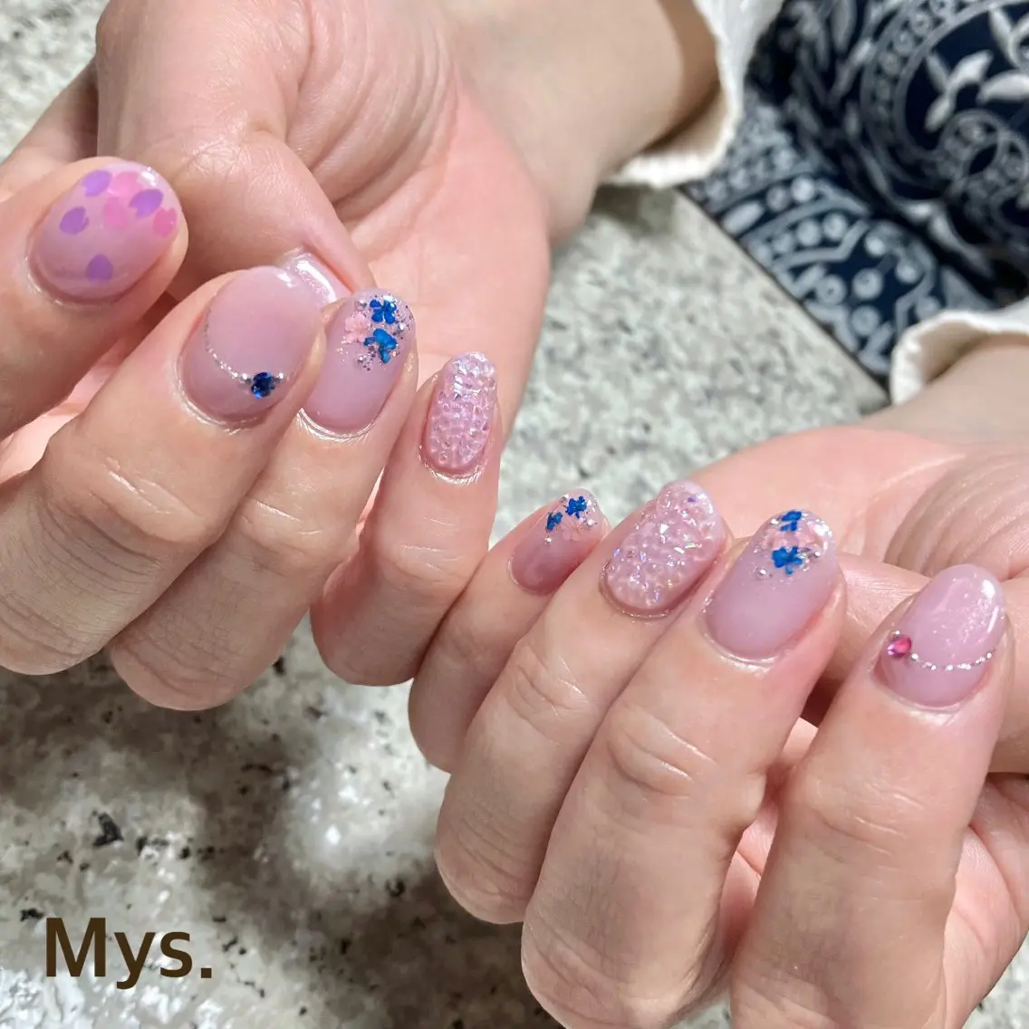 ネイル ハンドネイル Mys. 三上紗紀のネイルデザイン