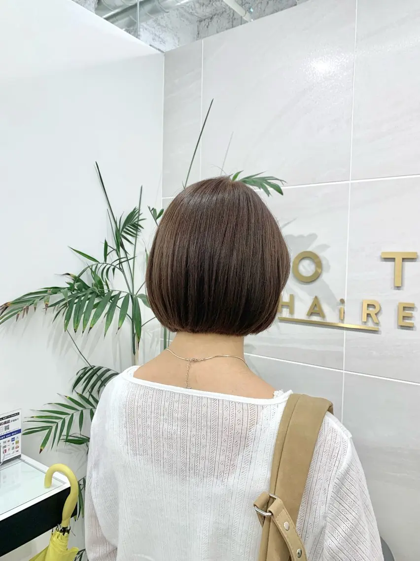 ショート カラー ベージュカラー カット ヘアカラー トリートメント 本格ヘッドスパ🌴 ×ヘア　佐藤のヘアスタイル