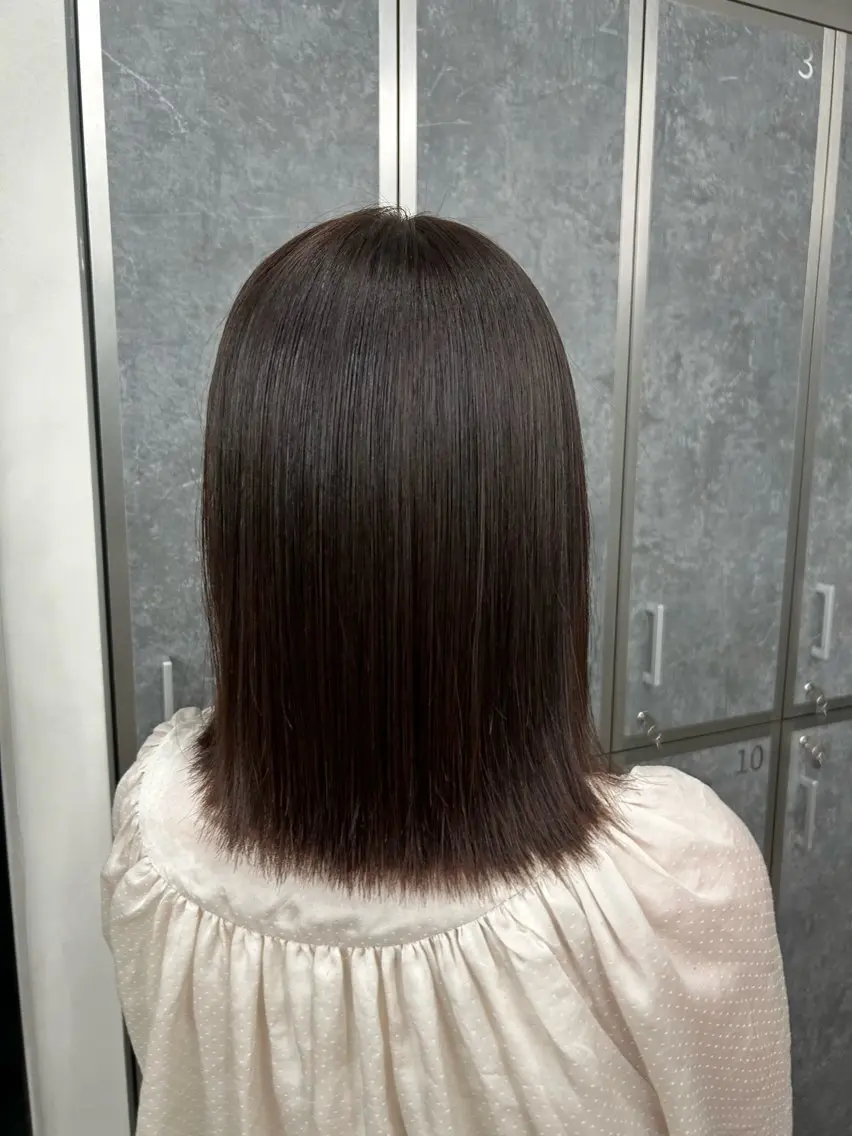 カラー ヘアカラー カラーモデル募集中 🩵那波 歩のヘアスタイル
