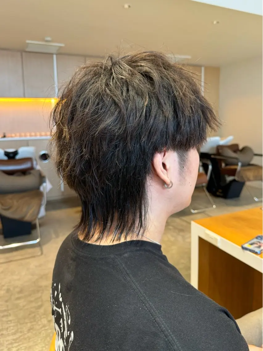 メンズ カット 波津久 鈴愛のヘアスタイル