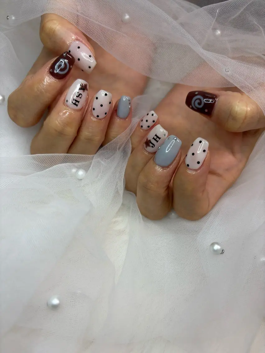 ネイル ハンドネイル Lottynail 🫧Yuunaのネイルデザイン