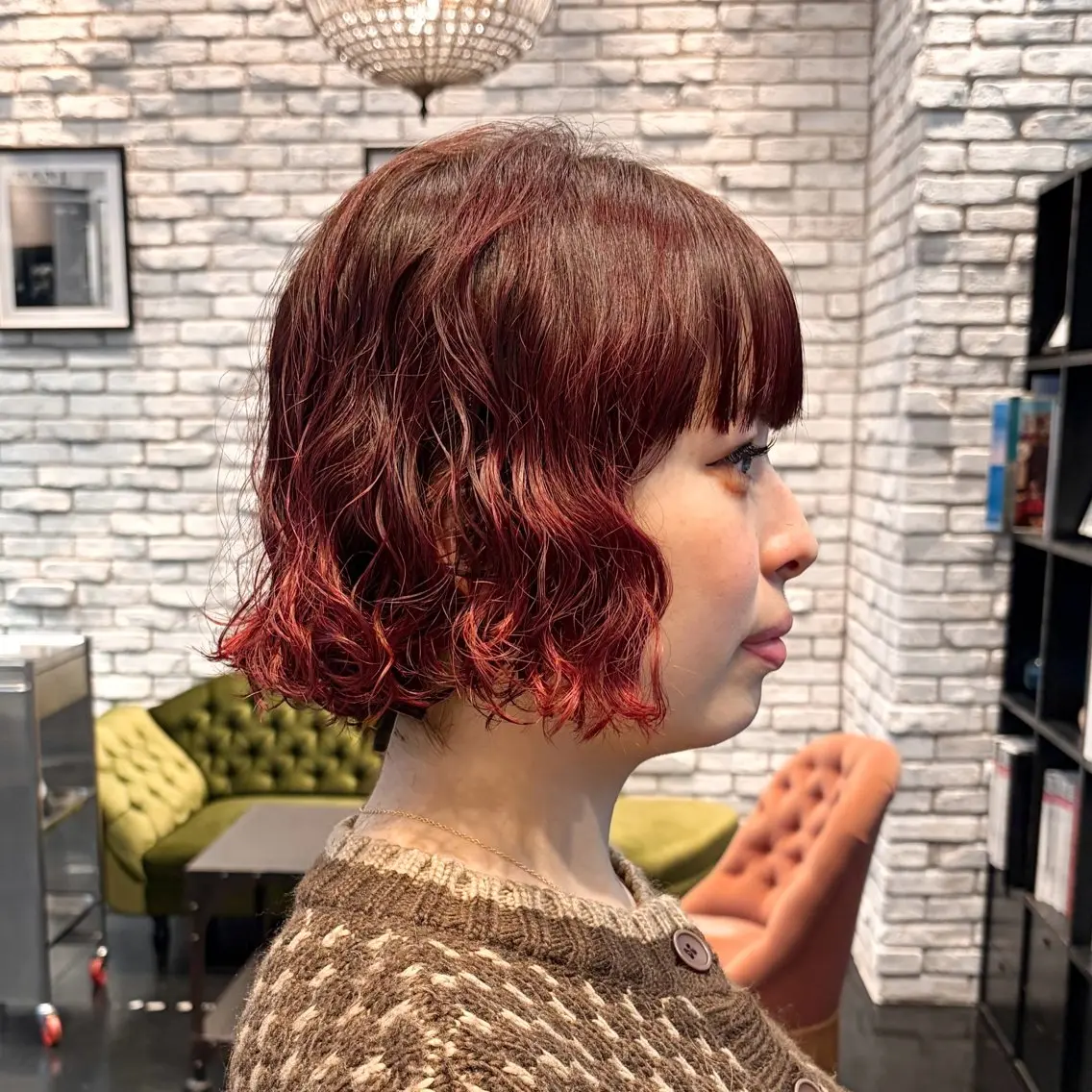 ショート カット ヘアカラー 好光 優香のヘアスタイル