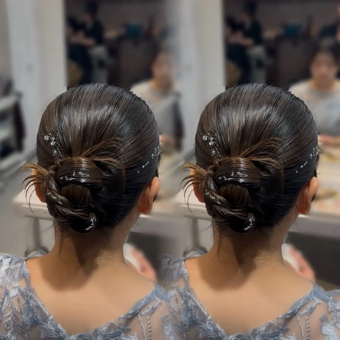 ヘアアレンジ 結婚式・ブライダル ヘアセット 佐々木 玲のヘアスタイル