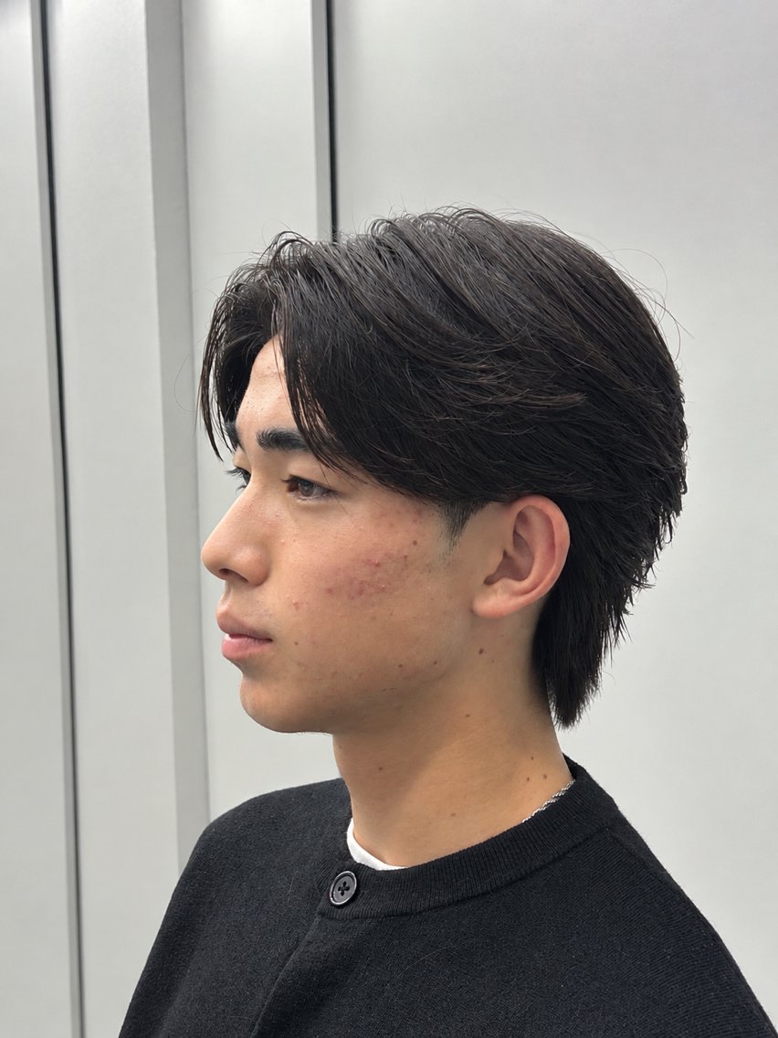 ミディアム パーマ メンズ カット パーマ men,s/zest /Taichi🩻のヘアスタイル