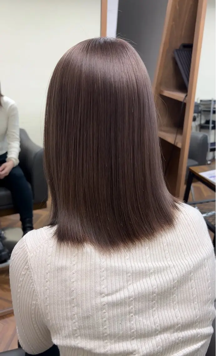 ミディアム カラー GRAN LUSSO 【MIHARU】のヘアスタイル