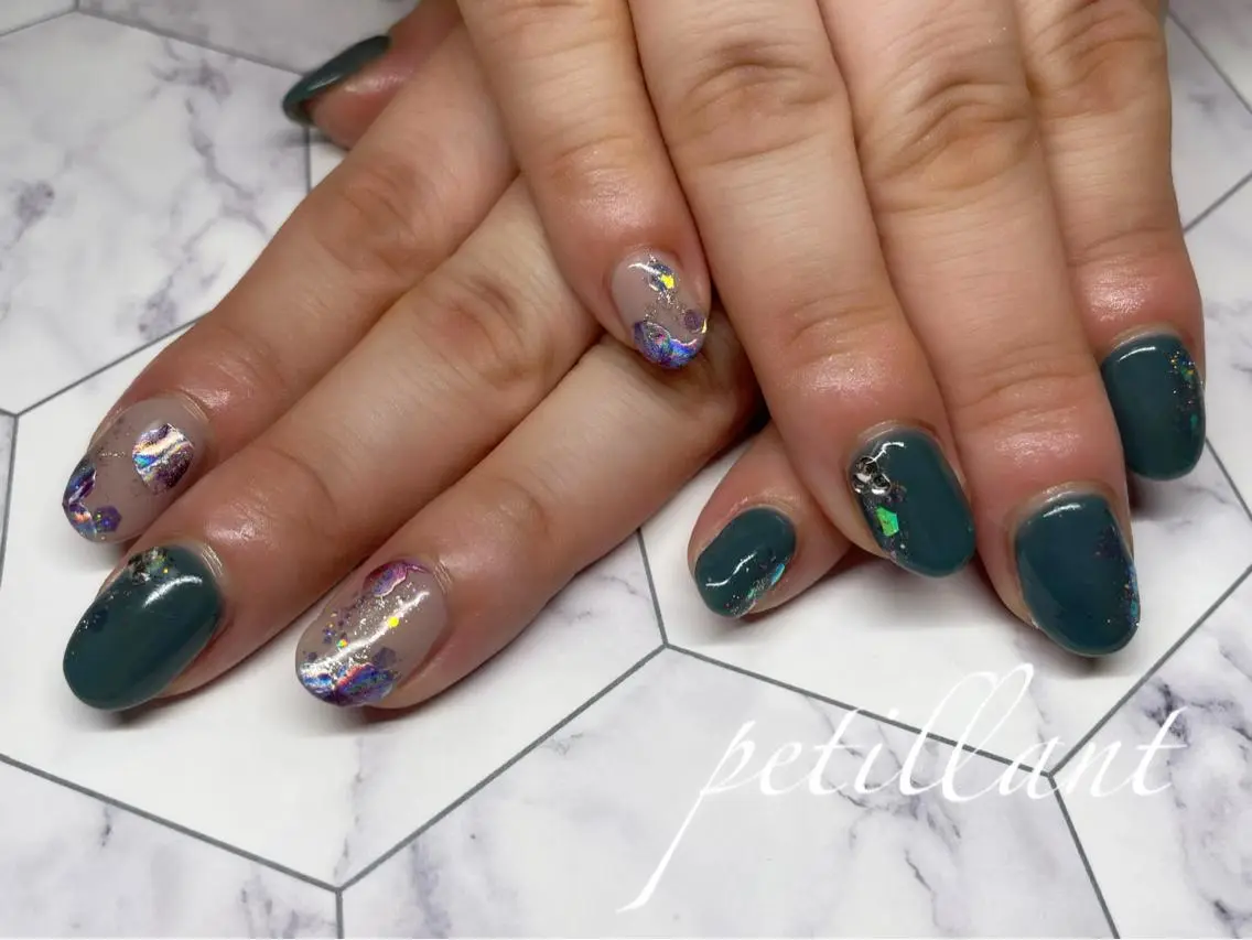 ネイル nail salon petillantのネイルデザイン