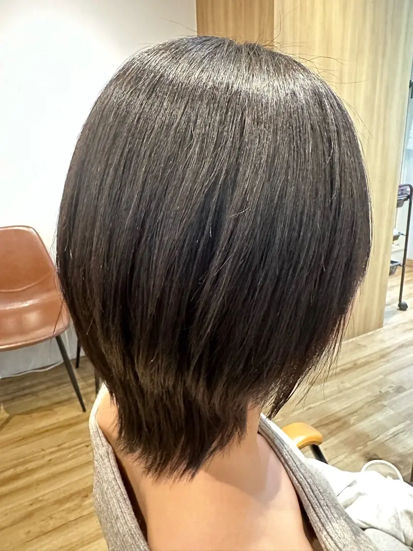 ショート パーマ カット 縮毛矯正 トリートメント ✨✂️Nori ✂️✨のヘアスタイル