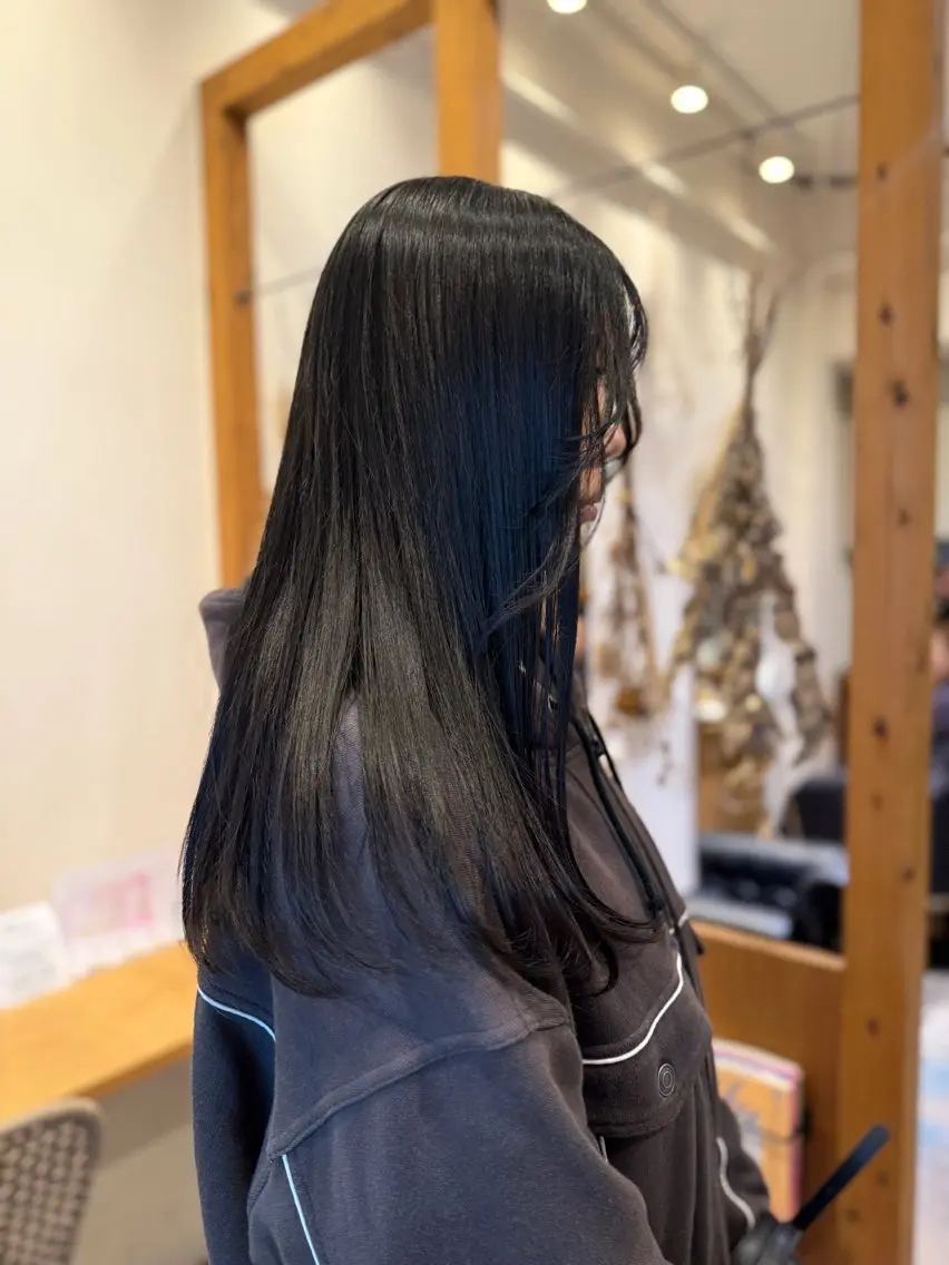ロング カラー 🤍江坂 ハヤシアヤナ🤍のヘアスタイル