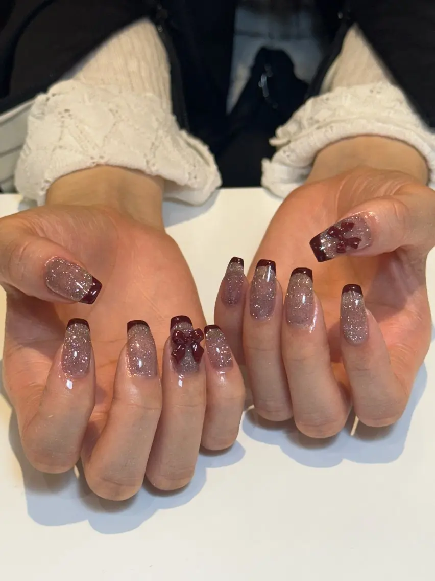 ネイル ハンドネイル 🦋 りえ🦋のネイルデザイン
