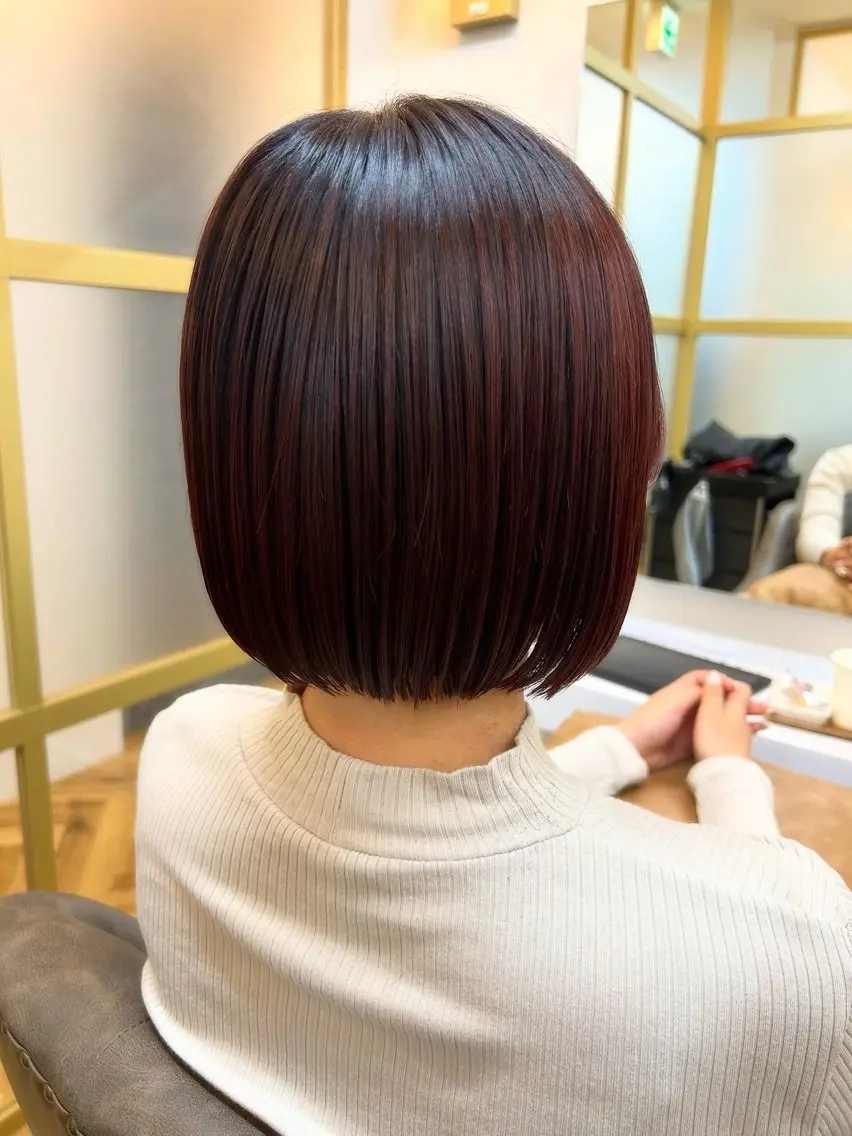ショート カット ヘアカラー トリートメント wataru hoashiのヘアスタイル