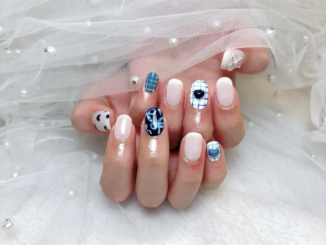 ネイル ハンドネイル ハンドケア R1🎀Nail💕 池袋東口店のネイルデザイン