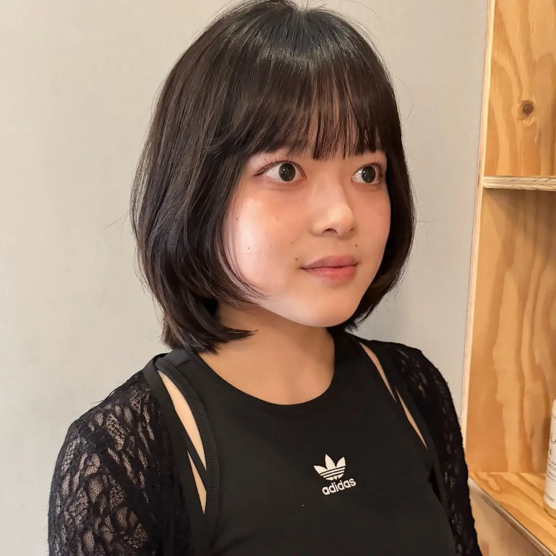 ミディアム カラー カット ヘアカラー トリートメント 🌿レイヤーボブ/パ ーマ🌿 木梨健太のヘアスタイル