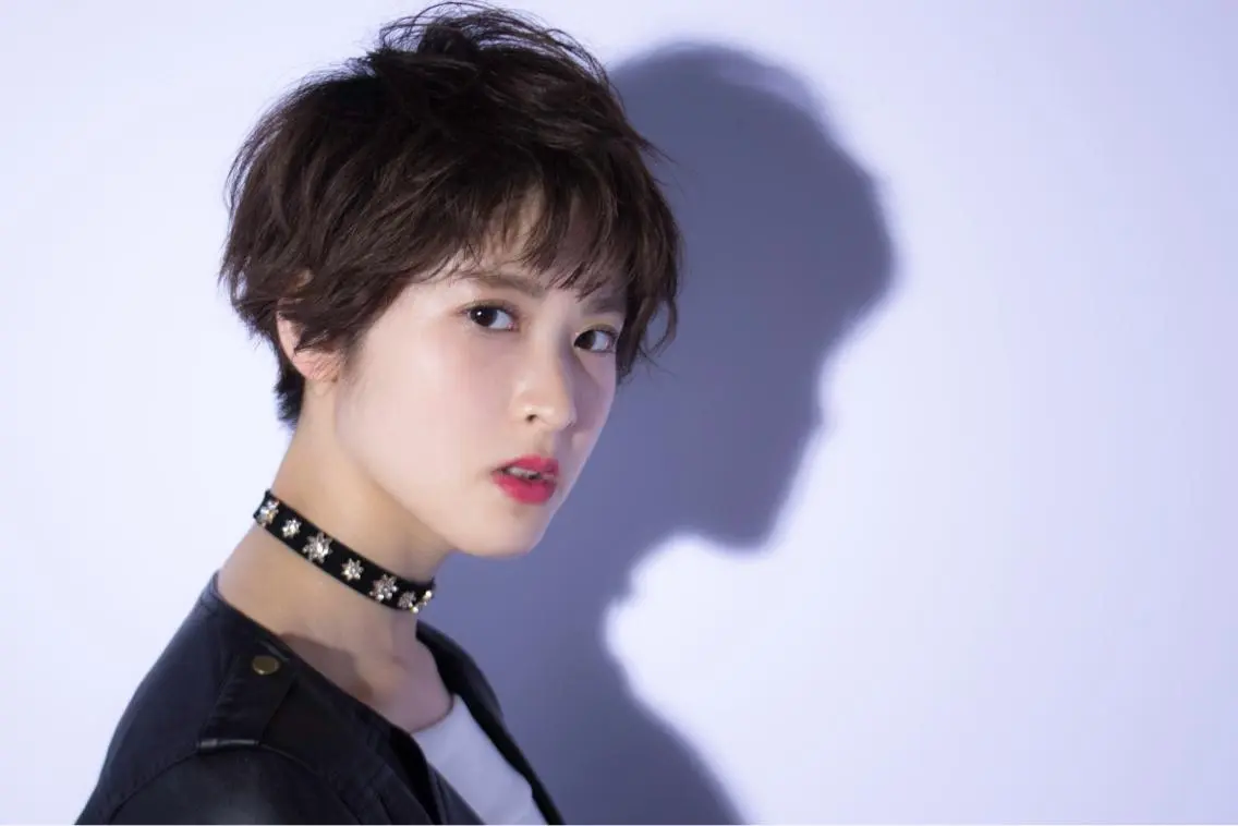 ショート カラー パーマ 永田 崇のヘアスタイル