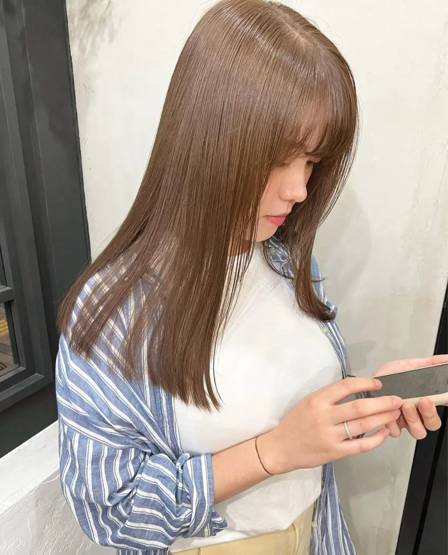 ロング ✨レディースカット モデル募集✨イブキのヘアスタイル