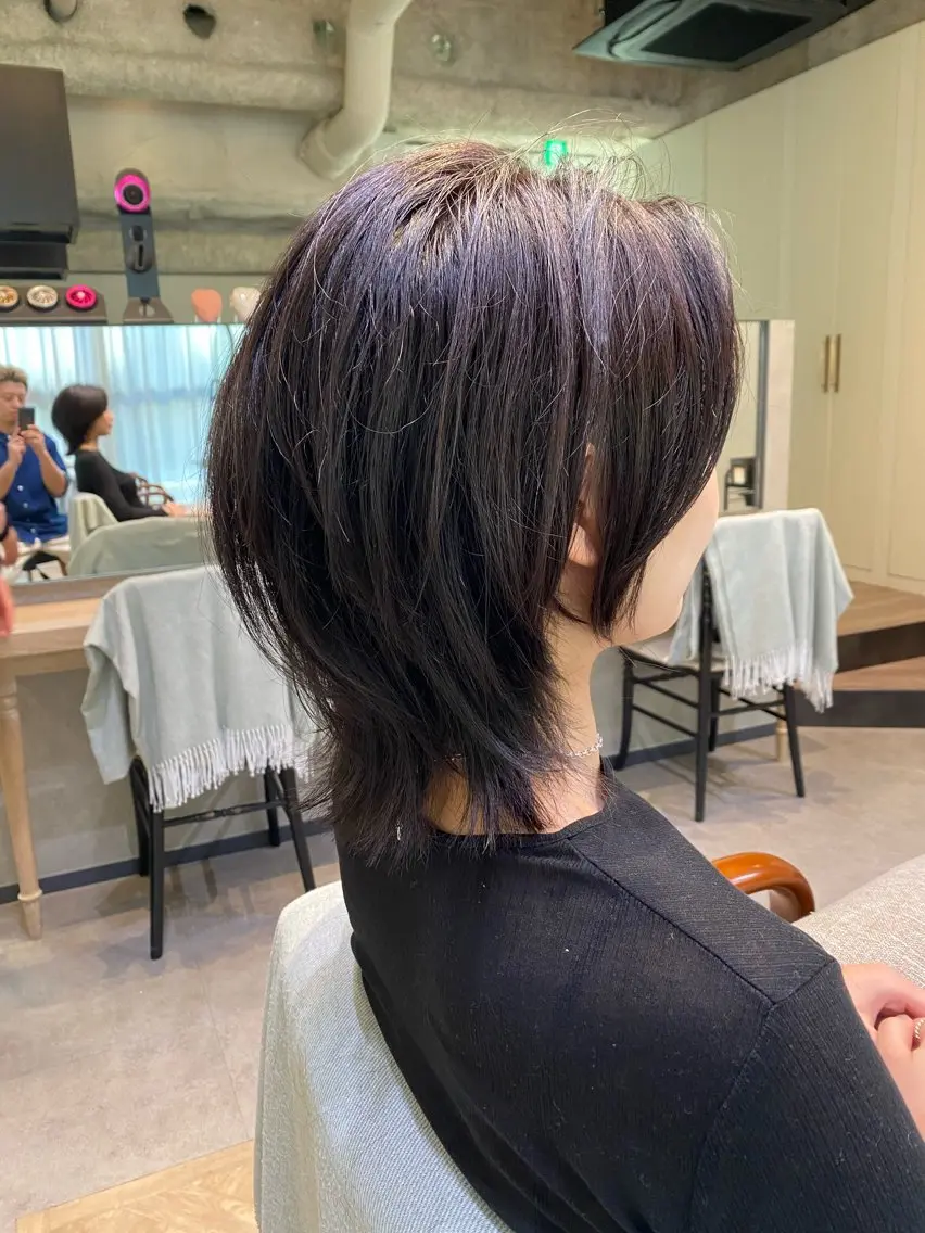 ミディアム カット 新宿 / Aujua ソムリエ🫧森田涼介のヘアスタイル