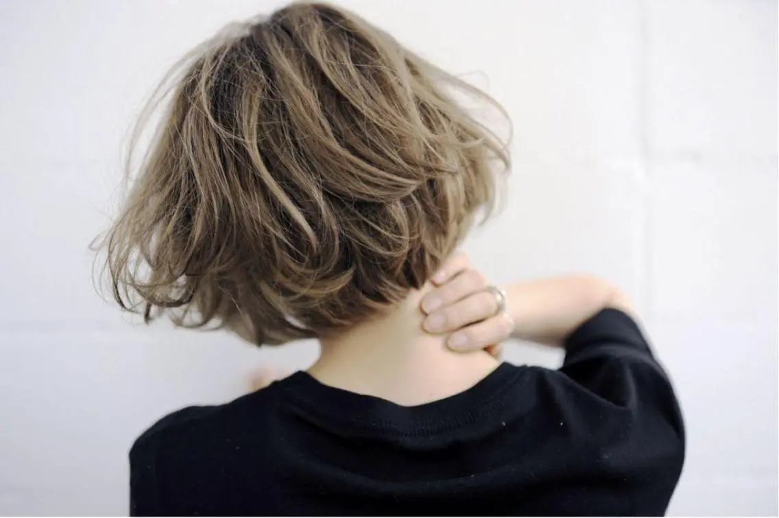 ショート カラー カット ヘアカラー トリートメント Lien 深井店のヘアスタイル