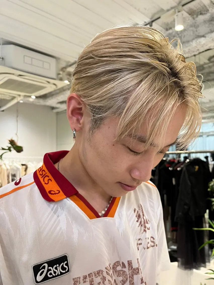 カラー メンズ ANY/メンズ特化/ シバヤ ユウキのヘアスタイル