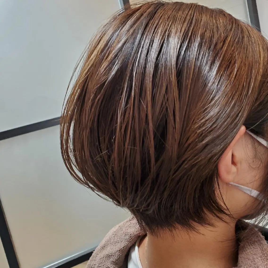ショート くびれヘア ショートヘア 手島 大貴のヘアスタイル