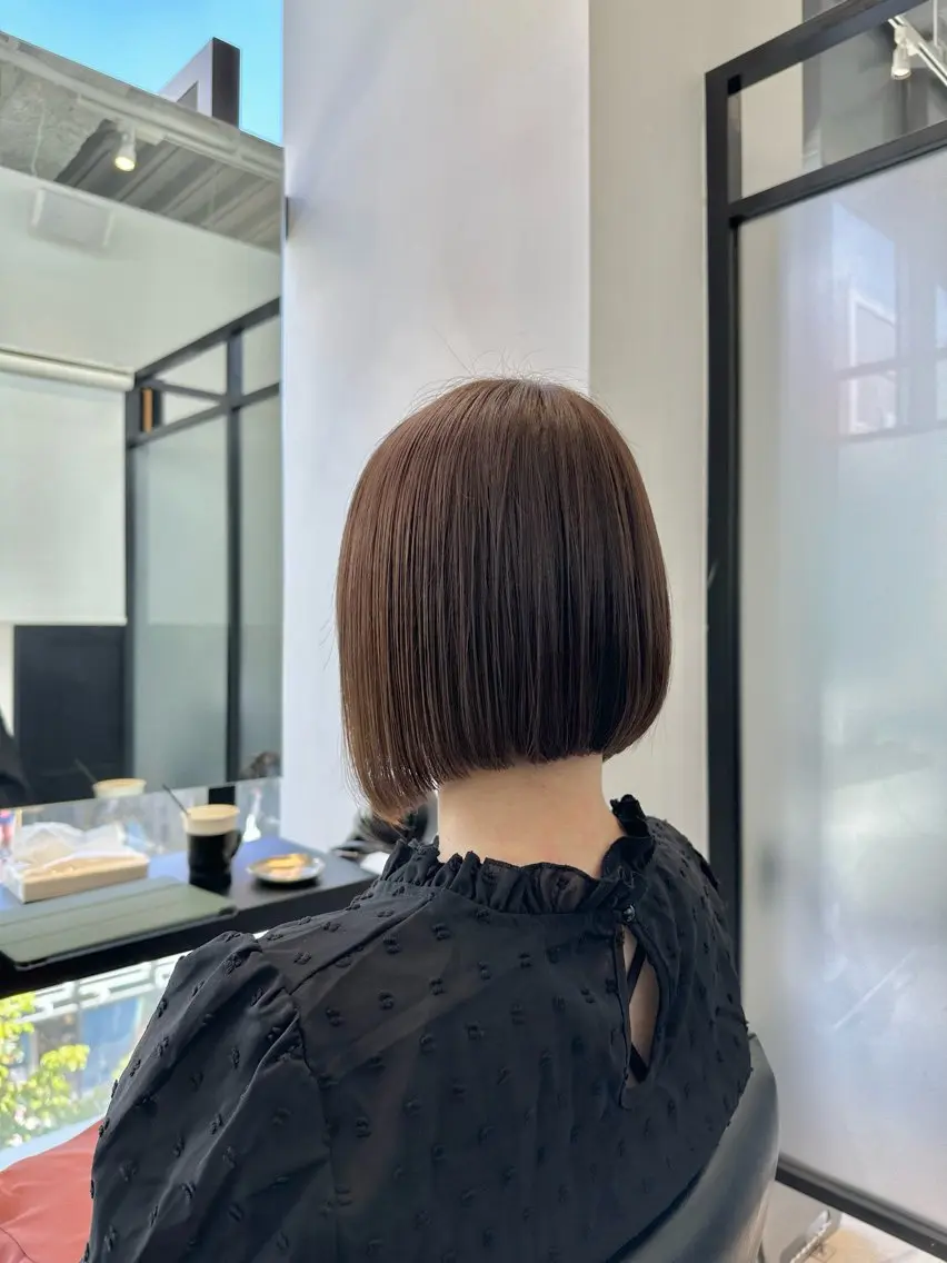 ショート 大人女性の髪質改善 🫧鷹司郎のヘアスタイル