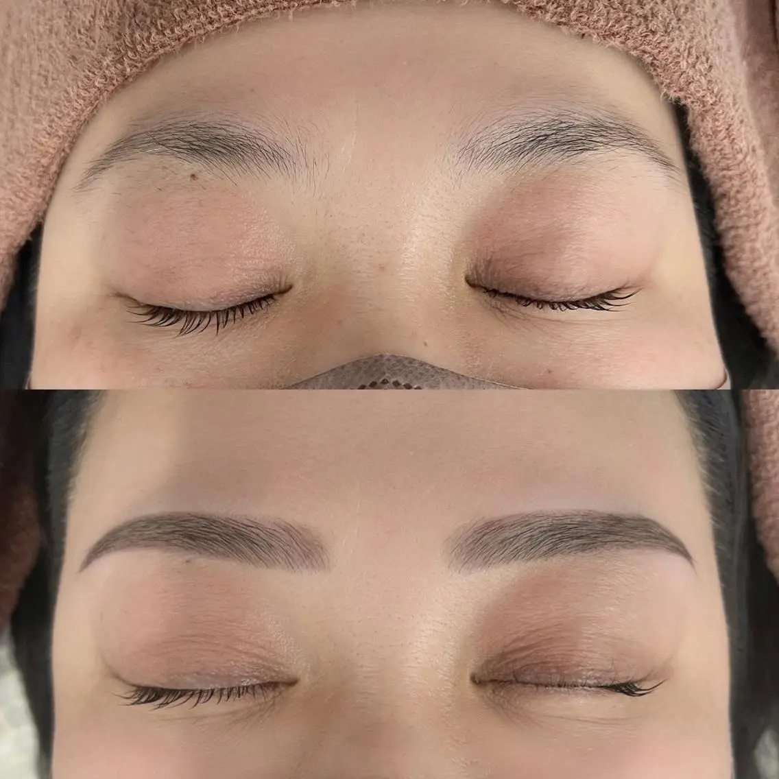 パーマ メンズ アイブロウ BEIGE 金山 🌹RUKAのマツエク・マツパデザイン