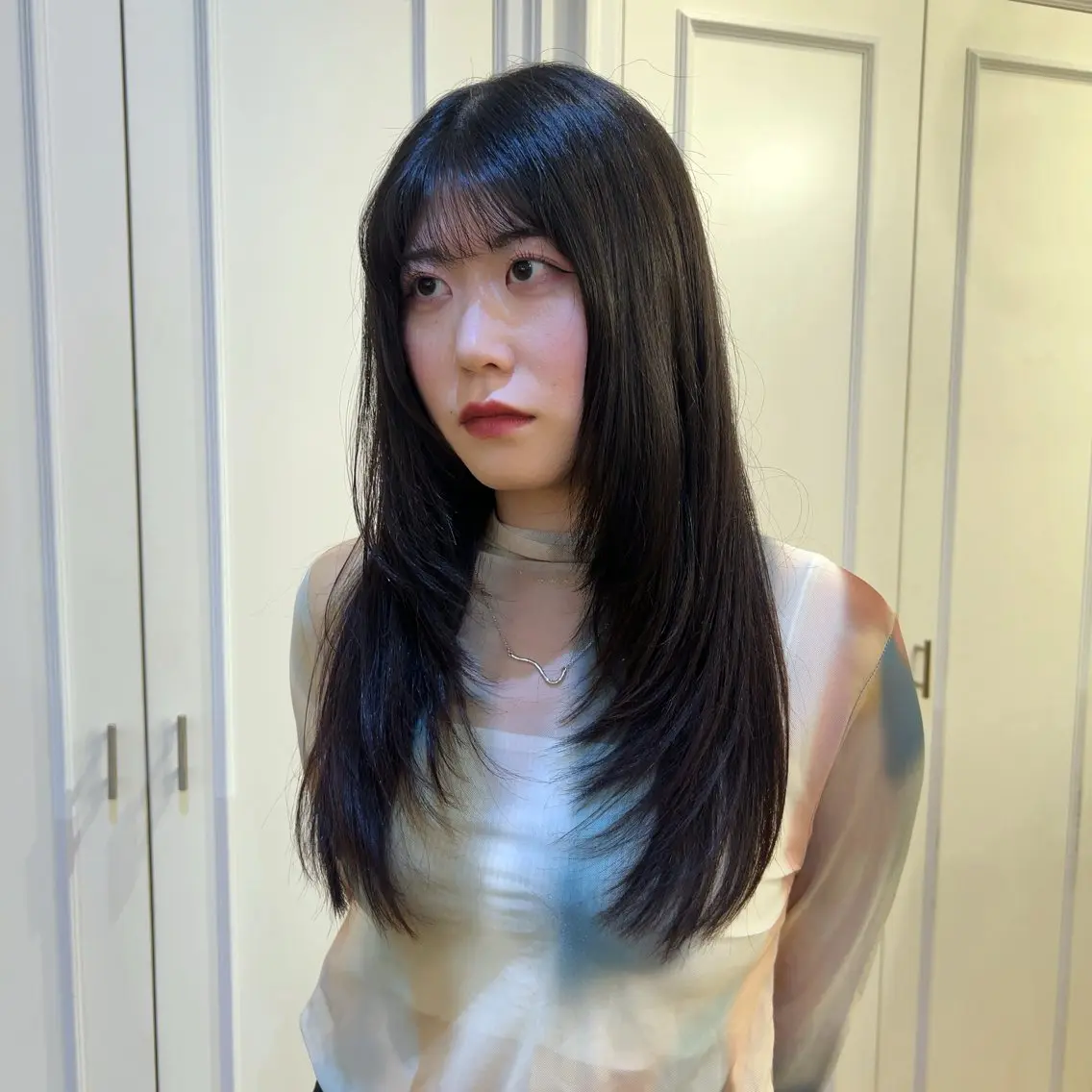 ロング ロングレイヤー レイヤーカット ロング カット トリートメント 🌻TRUTH 🌟ノア🌻のヘアスタイル