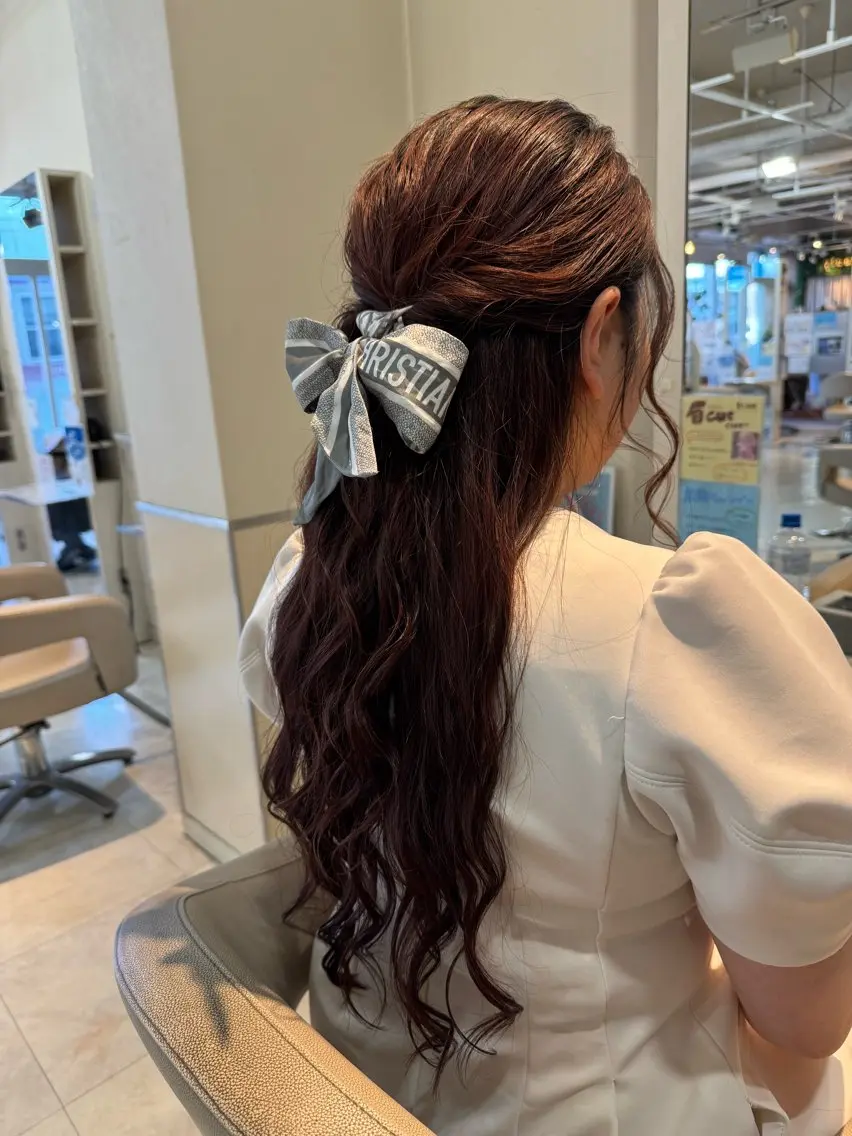 ヘアアレンジ ヘアセット 本田 卓也のヘアスタイル