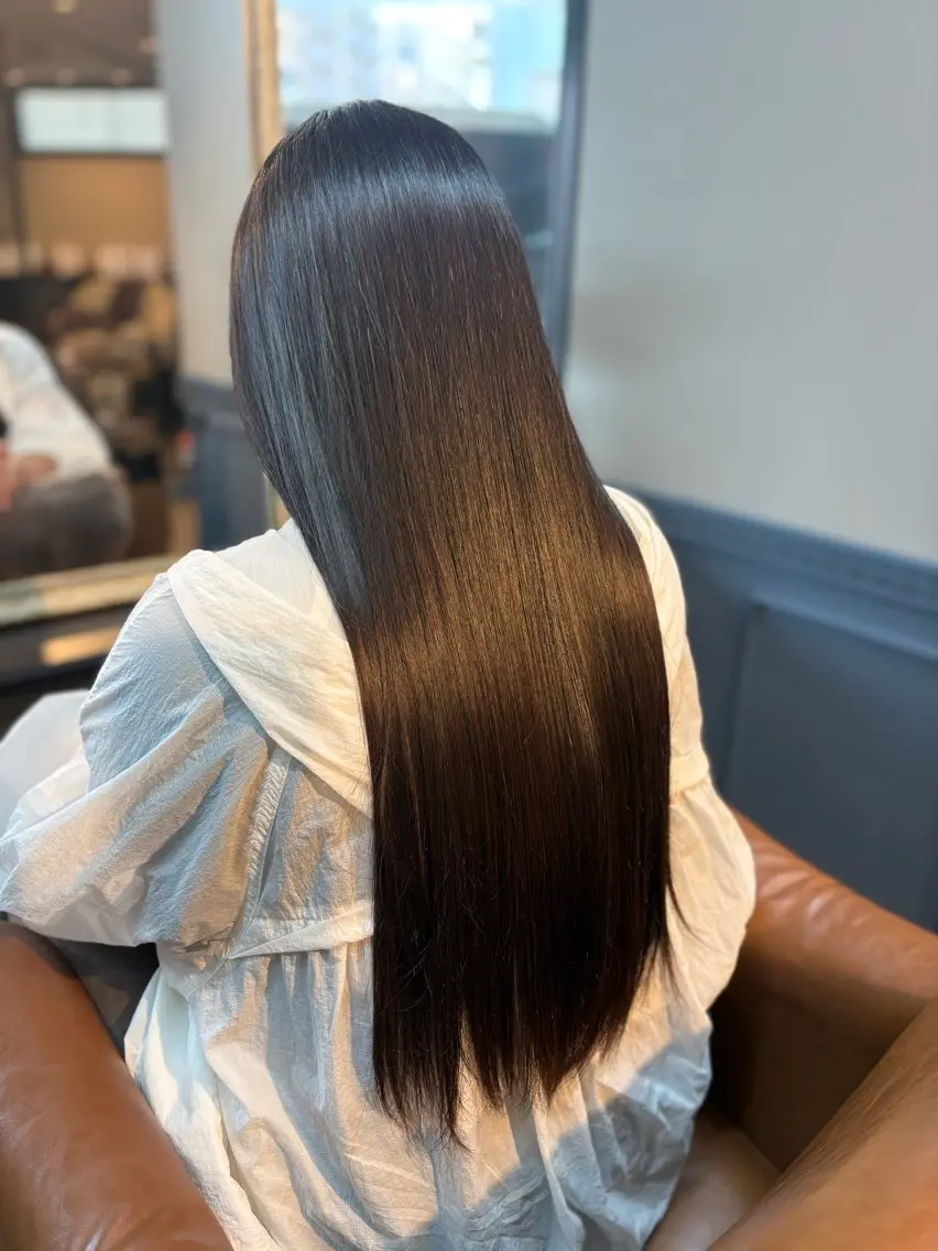 ロング カット トリートメント 山内 はじめのヘアスタイル