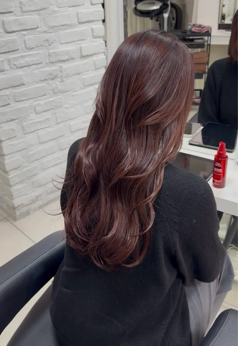 ロング ピンクラベンダー サクラ🎀💟 kichijojiのヘアスタイル