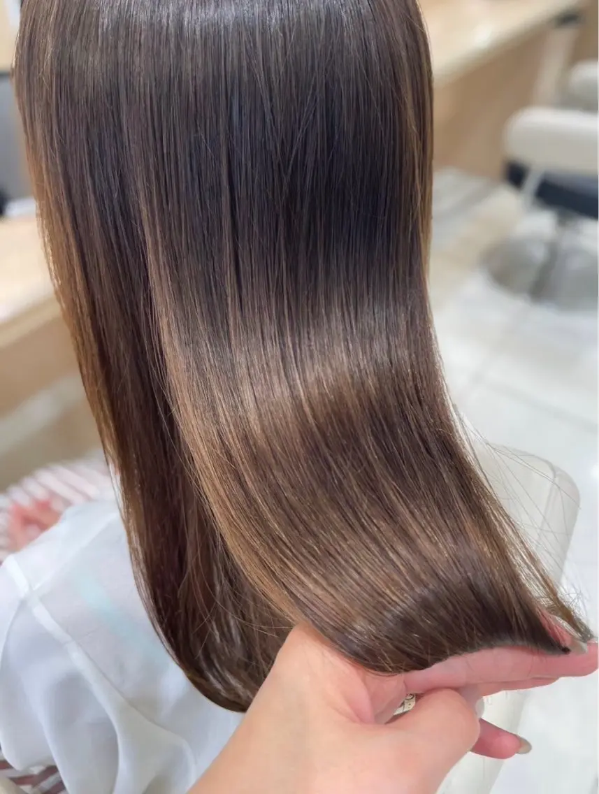 カラー 藤本 ゆいのヘアスタイル
