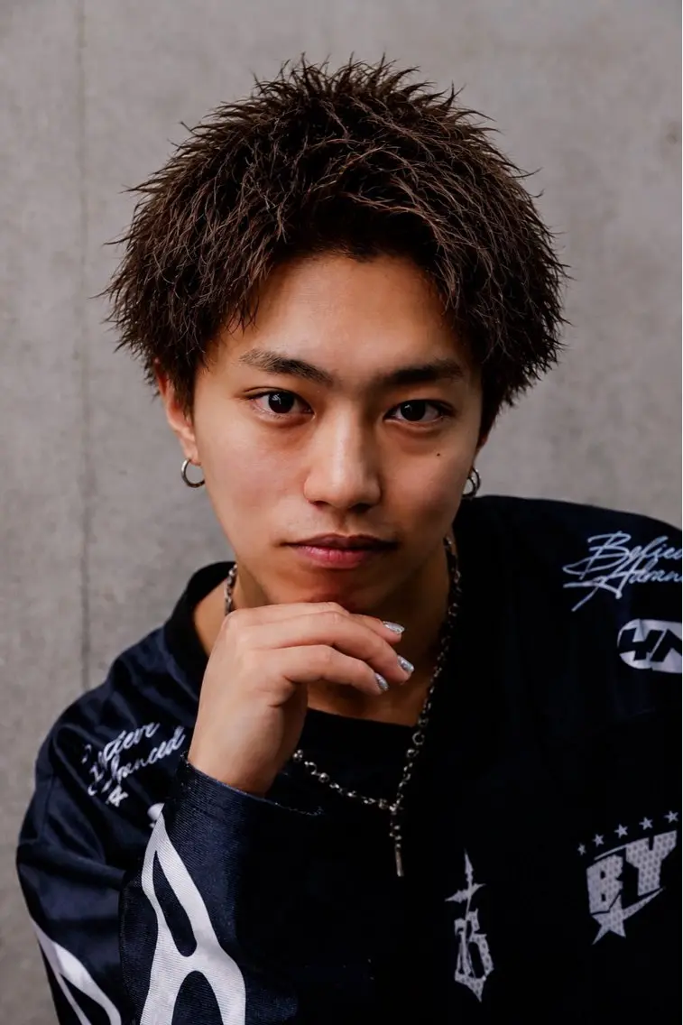 ショート パーマ ショートヘア 平山 海偉のヘアスタイル