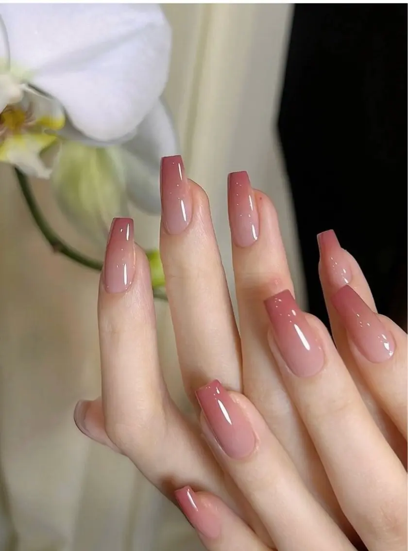 ネイル 韓国ネイル 持ち込み ニュアンスネイル ネイルチップ ハンドネイル TABI ANA.CHUOのネイルデザイン