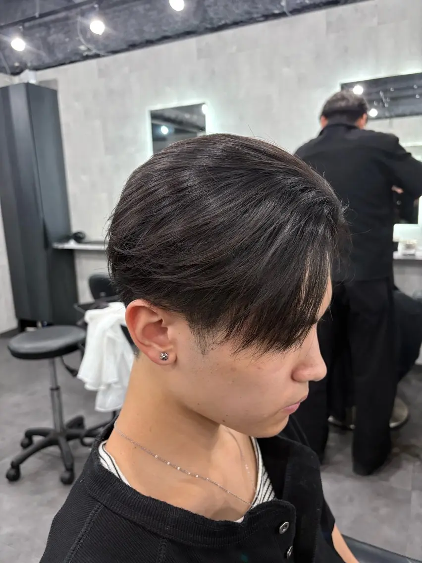 ショート カット トリートメント メンズカット センタ ーパート、マッシュのヘアスタイル