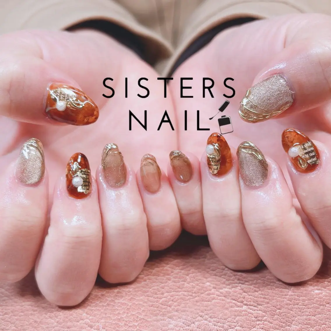 ネイル ハンドネイル ハンドケア sisters nail.fのネイルデザイン