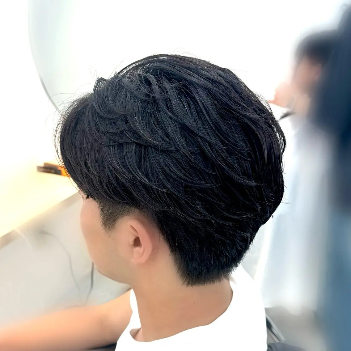 ショート パーマ メンズ カット パーマ misaki_ soso.のヘアスタイル