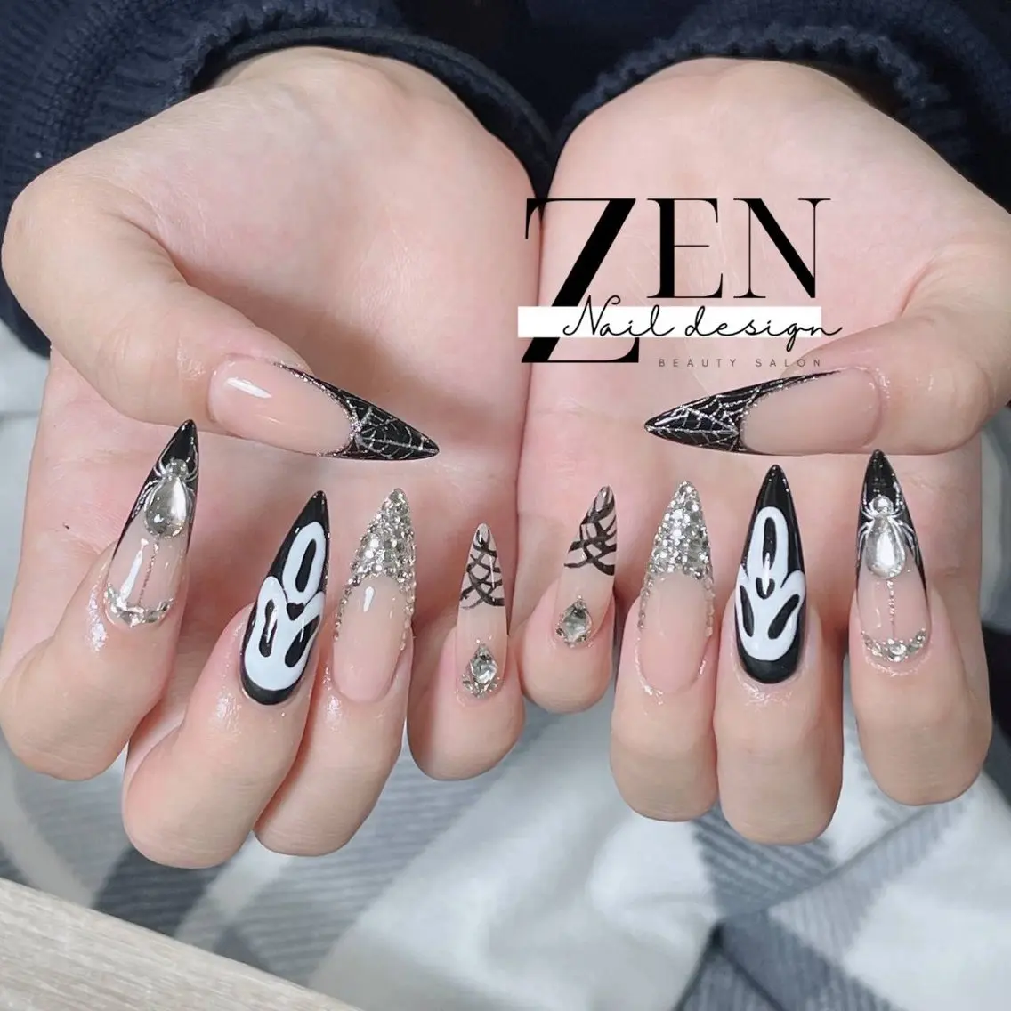 ネイル 持ち込み スカルプネイル ネイルチップ ハンドネイル Zen Nail Design 池袋のネイルデザイン
