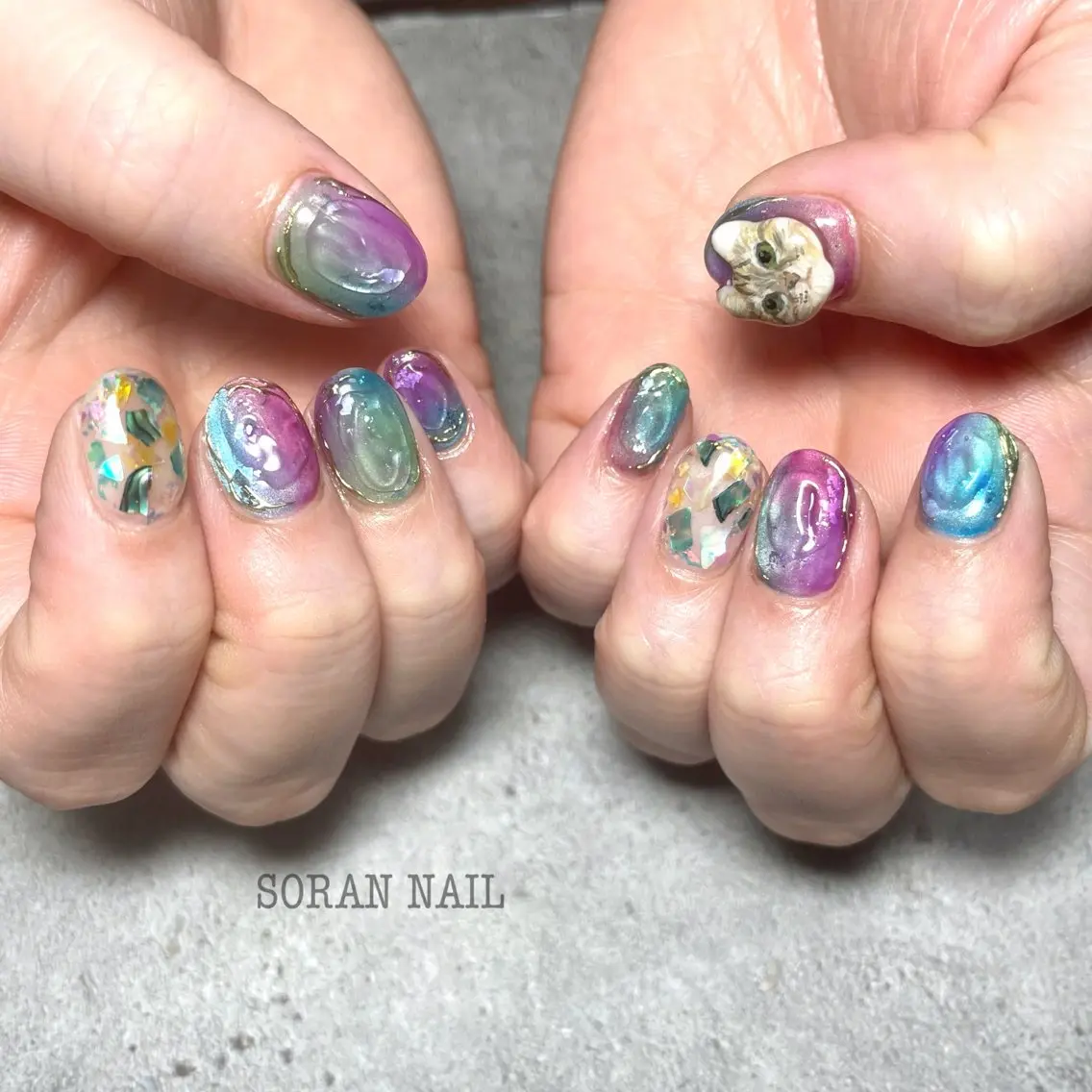 ネイル ハンドネイル soran nailのネイルデザイン