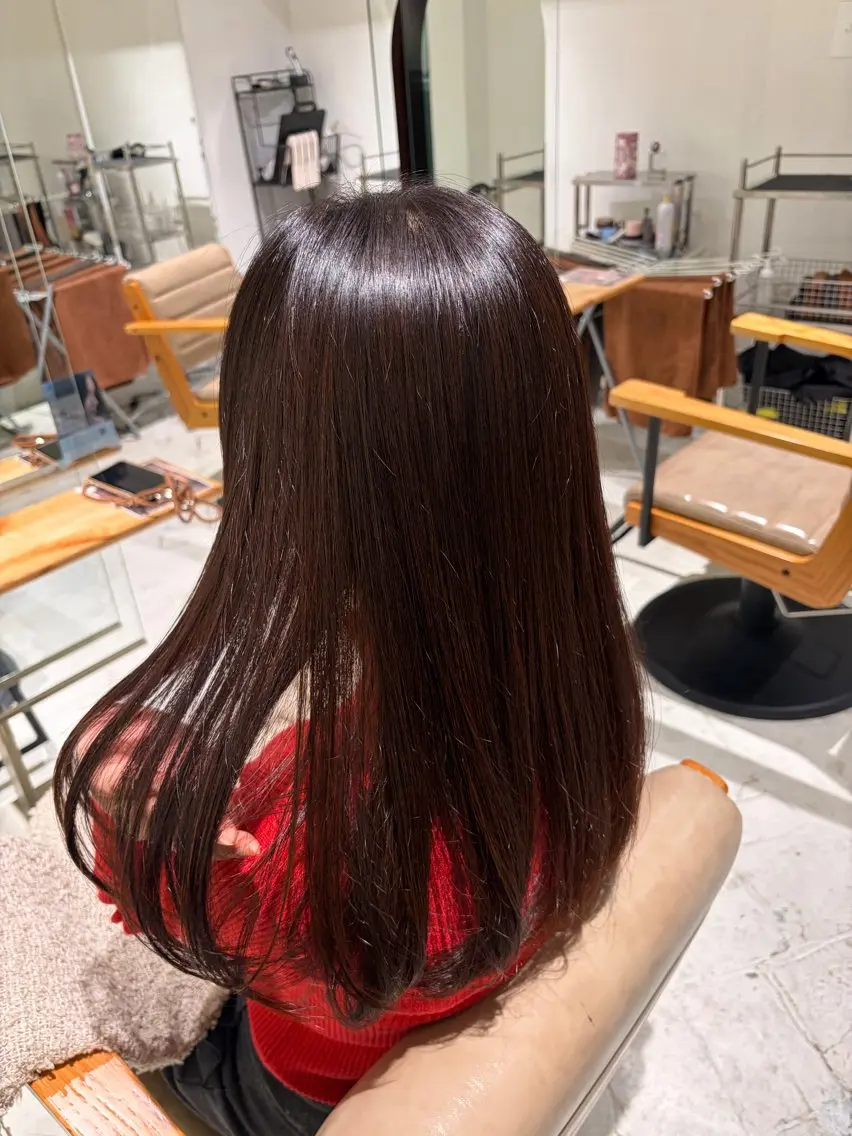 ロング カラー UNBIRTHDAY いずみのヘアスタイル