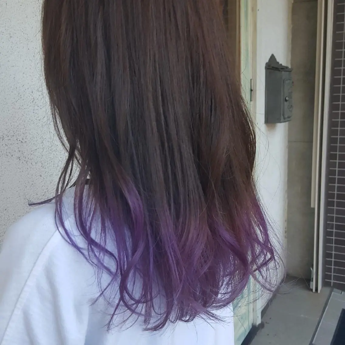 ロング カラー 多田 遼太のヘアスタイル
